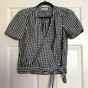 Gingham Madewell blouse